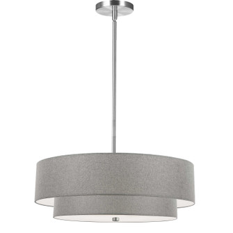 Everly Four Light Pendant in Polished Chrome (216|571-224P-PC-GRY)