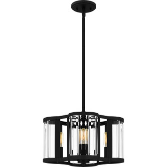 Quoizel Pendant Four Light Pendant in Matte Black (10|QP6193MBK)