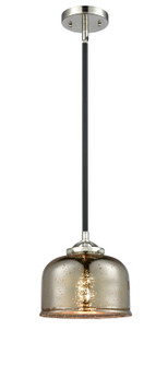 Nouveau One Light Mini Pendant in Black Polished Nickel (405|284-1S-BPN-G78)