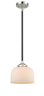 Nouveau One Light Mini Pendant in Black Polished Nickel (405|284-1S-BPN-G71)