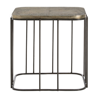 Octavia Side Table in Antique Silver/Natural Iron (314|2118)