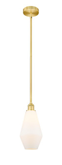 Edison One Light Mini Pendant in Satin Gold (405|616-1S-SG-G651-7)