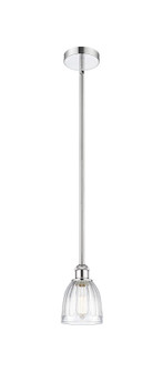 Edison One Light Mini Pendant in Polished Chrome (405|616-1S-PC-G442)