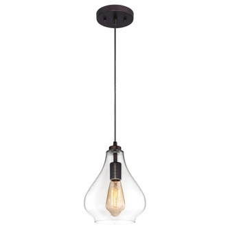 Wes One Light Mini Pendant in Oil Rubbed Bronze (88|6102600)