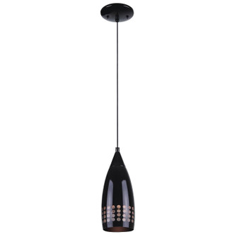 Percy One Light Mini Pendant in Black (88|6100900)