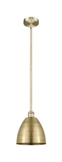 Edison One Light Mini Pendant in Antique Brass (405|616-1S-AB-MBD-9-AB)