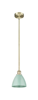 Edison One Light Mini Pendant in Antique Brass (405|616-1S-AB-MBD-75-SF)