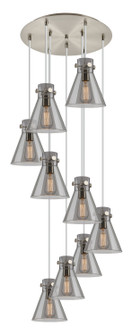 Downtown Urban LED Pendant in Brushed Satin Nickel (405|119-410-1PS-SN-G411-8SM)