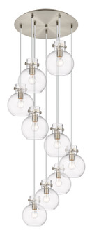 Downtown Urban One Light Pendant in Brushed Satin Nickel (405|119-410-1PS-SN-G410-8CL)