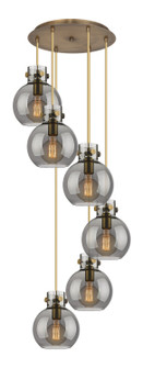 Newton LED Pendant in Brushed Brass (405|116-410-1PS-BB-G410-8SM)