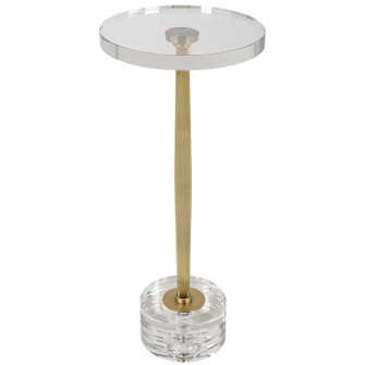 Groove Drink Table in Brushed Gold (52|22908)