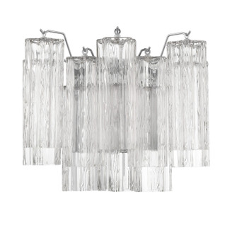 Addis Two Light Wall Sconce in Polished Chrome (60|ADD-302-CH-CL)