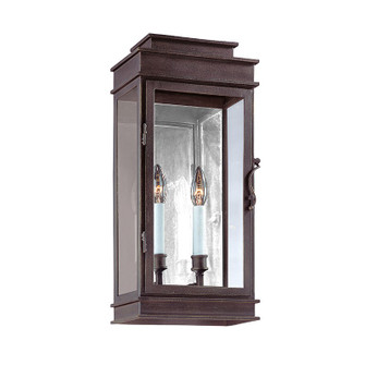 Vintage Two Light Wall Lantern in Vintage Bronze (67|B2972-VBZ)
