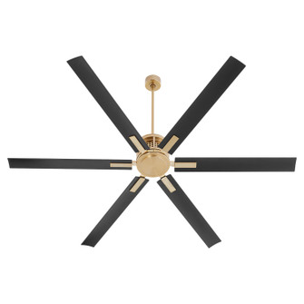 Zeus 80'' Ceiling Fan in Aged Brass (19|10806-80)