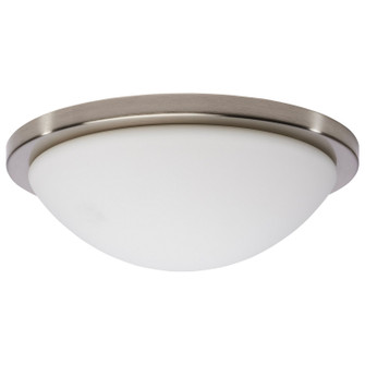 Button LED Flush Mount in Brushed Nickel (72|62-1843)