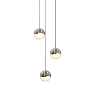 Grapes LED Pendant in Satin Nickel (69|2914.13-MED)