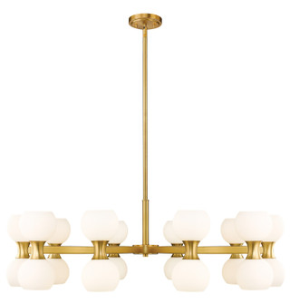 Artemis 20 Light Chandelier in Modern Gold (224|494-20MGLD)