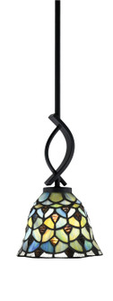 Cavella One Light Mini Pendant in Matte Black (200|3901-MB-9965)