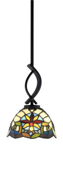 Cavella One Light Mini Pendant in Matte Black (200|3901-MB-9365)