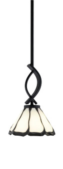 Cavella One Light Mini Pendant in Matte Black (200|3901-MB-9125)