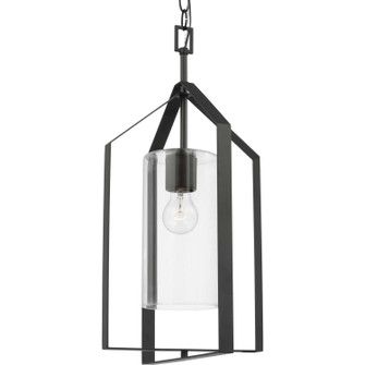 Vertex One Light Foyer Pendant in Matte Black (54|P500431-31M)