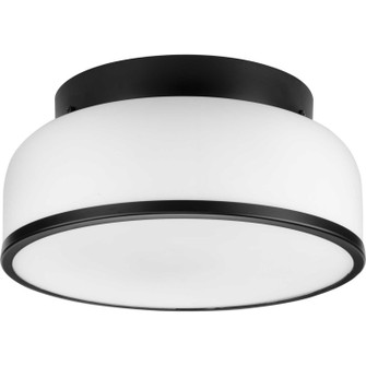 Parkhurst Two Light Flush Mount in Matte Black (54|P350255-31M)