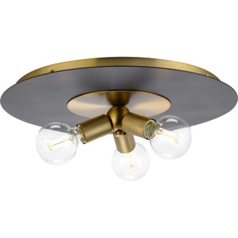 Trimble Three Light Flush Mount in Brushed Bronze (54|P350248-109)