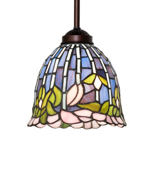 Tiffany Flowering Lotus One Light Pendant in Mahogany Bronze (57|71318)