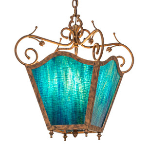 Terena Four Light Pendant in Spanish Gold (57|259075)