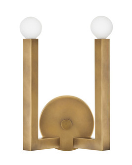 Ezra LED Wall Sconce in Heritage Brass (13|45042HB)