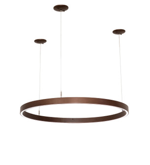 Anillo Halo LED Pendant in C Mahogany Bronze (57|263422)