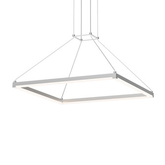 Stix Square LED Pendant in Bright Satin Aluminum (69|2787.16)