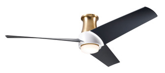 Ambit Flush DC 56''Ceiling Fan (201|AMB-FM-SBMW-56-MB-870-WC)