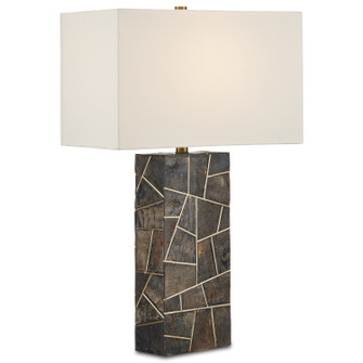 Carina One Light Table Lamp in Natural/Brass (142|6000-0879)