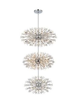 Vera 90 Light Chandelier in Chrome (173|2500G50L3C)