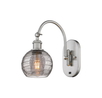 Ballston One Light Wall Sconce in Brushed Satin Nickel (405|518-1W-SN-G1213-6SM)