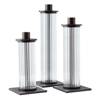 Wimble Candleholders, Set of 3 in Clear (314|ACC01)