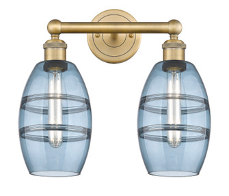 Edison LED Bath Vanity in Brushed Brass (405|616-2W-BB-G557-6BL)
