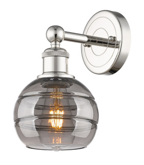 Edison One Light Wall Sconce in Polished Nickel (405|616-1W-PN-G556-6SM)