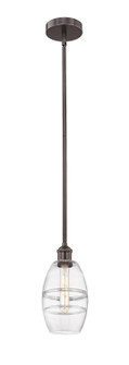 Edison One Light Mini Pendant in Oil Rubbed Bronze (405|616-1S-OB-G557-6CL)