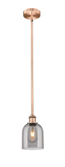 Edison One Light Mini Pendant in Antique Copper (405|616-1S-AC-G558-6SM)