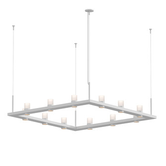 Intervals LED Pendant in Satin White (69|20QWS04C)