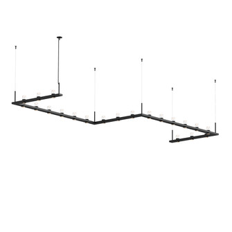 Intervals LED Pendant in Satin Black (69|20QKZ46B)