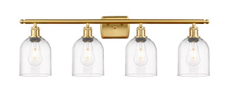 Ballston Four Light Bath Vanity in Satin Gold (405|516-4W-SG-G558-6CL)