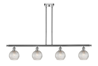 Ballston Four Light Island Pendant in Polished Chrome (405|516-4I-PC-G122C-6CL)