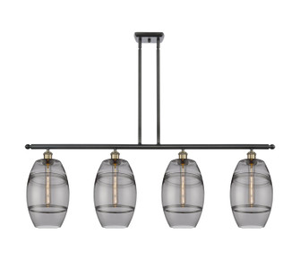 Ballston Four Light Island Pendant in Black Antique Brass (405|516-4I-BAB-G557-8SM)