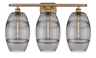 Ballston LED Bath Vanity in Brushed Brass (405|516-3W-BB-G557-8SM)