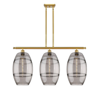 Ballston Three Light Island Pendant in Satin Gold (405|516-3I-SG-G557-10SM)