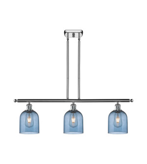 Ballston Three Light Island Pendant in Polished Chrome (405|516-3I-PC-G558-6BL)