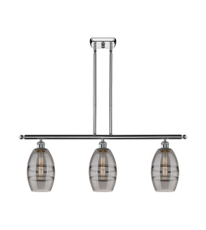 Ballston Three Light Island Pendant in Polished Chrome (405|516-3I-PC-G557-6SM)